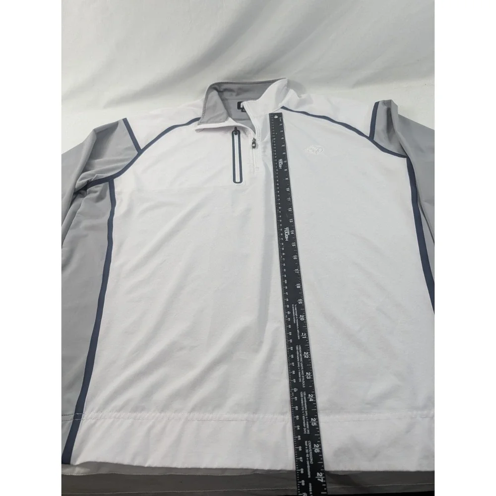 FJ Footjoy Wind Tech Pullover Performance Golf 1/4 Zip Guillardia Golf XL